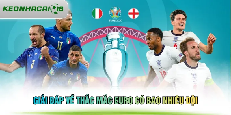 Giải đáp về thắc mắc Euro có bao nhiêu đội