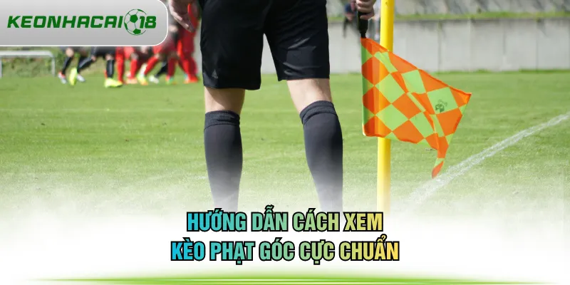 Hướng dẫn cách xem kèo phạt góc cực chuẩn