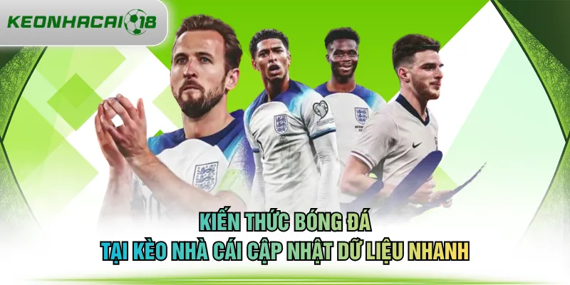 Kiến thức bóng đá tại KÈO NHÀ CÁI cập nhật dữ liệu nhanh